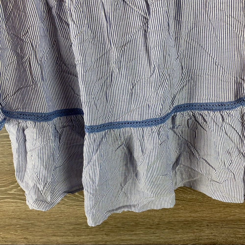 Max Studio Striped Blouse NWT - Picture 2 of 6